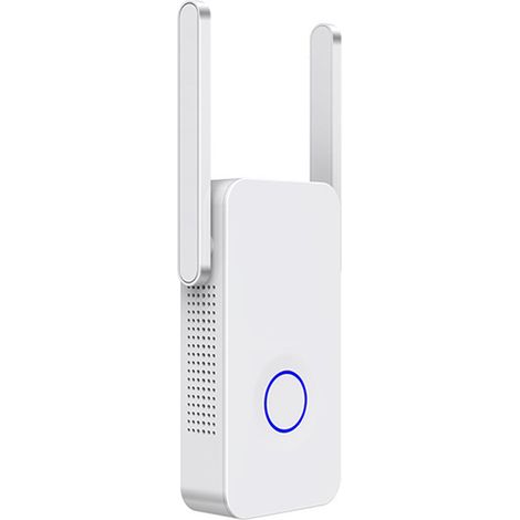 Répéteur WiFi, amplificateur WiFi ultra-rapide 1200 Mbps double bande (5 GHz/2,4 GHz), répéteur WiFi avec port Ethernet pour la maison (1/5)