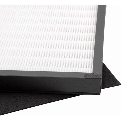 vhbw 3-teiliges Filter-Set Ersatz für Dirt Devil 0250022 für Luftreiniger - HEPA-Filter, Aktivkohlefilter
