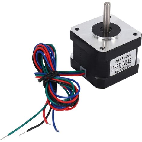 Moteur pas à pas Nema 17 17HS13-0404S1 pour imprimante 3D et robot CNC DIY (1/4)