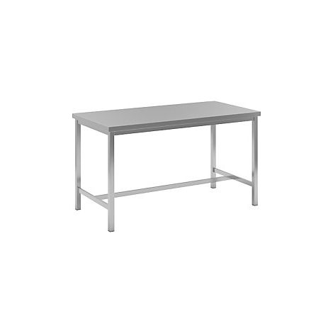 eurokraft basic  Tavolo da lavoro in acciaio inox  1 traversa