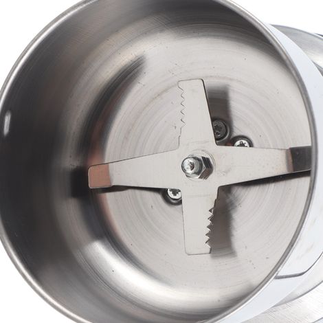 Broyeur électrique Kitchen Tool en acier inoxydable pour café, épices, grains et herbes - 100-200W, 14500 tr/min, capacité 100g, US Plug 110V (1/5)