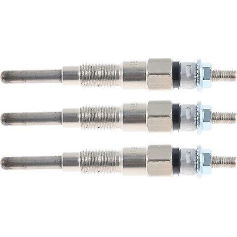Trois bougies de préchauffage de 8 mm compatibles avec les tracteurs B21, B1700D et B1700E, référence 16851-65512 16851 (1/5)