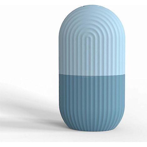 Rouleau de massage glacé pour le visage, les yeux et le cou : soin et hydratation naturels, décongestionne les yeux, soulage les migraines. Bac à glaçons inclus. (1/3)