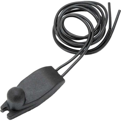 Enowelir Décoratif Scoop Admission Air Flow Autocollant pour Capot de Voiture Camion Blanc (1/4)
