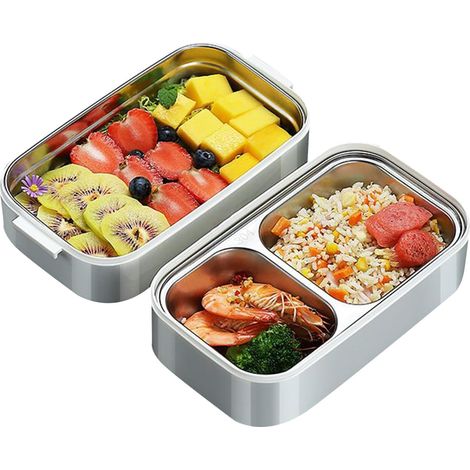 Lunch Boxes, Stainless Steel Box with Airtight Containers
