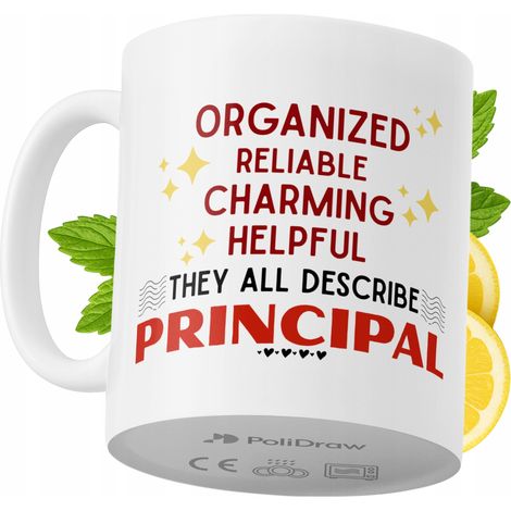 Lustige Tasse für Schulleiter – Kaffee- oder Teetasse mit witzigem Textdesign – ideal für Geburtstage, Namenstage, Feiertage und besondere Anlässe. Hochwertige Tasse für Zuhause, Büro und Arbeit. Farb