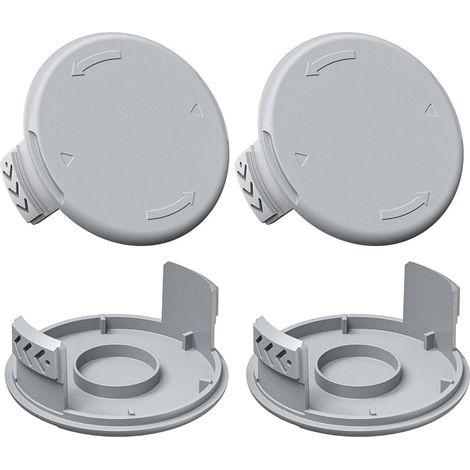 4 Couvercles de Capuchon de Bobine pour Ryobi One+ 18V, 24V, 40V Tondeuses, couvercles de bobine de coupe-bordure compatibles avec Ryobi AC14RL3A (1/5)