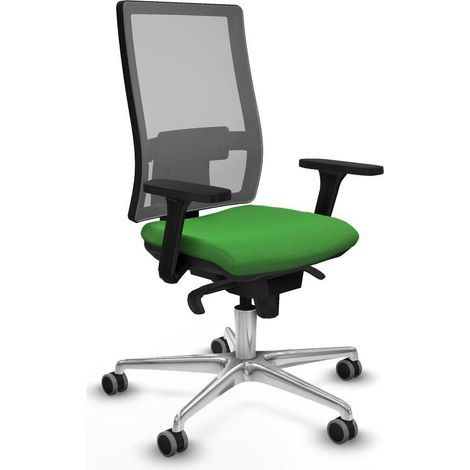 Piqueras y Crespo Horna Silla de oficina verde cómoda (1/3)