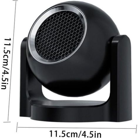 Chauffage Voiture - 12 V 120 W - Dégivreur Désembuage Pare-Brise - Portable Compact - 1 Pièce