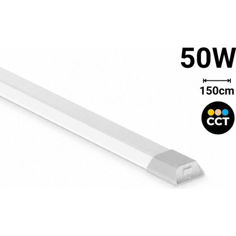 Luminaria Lineal LED Con Caja De Empalme - 3CCT - 50W -