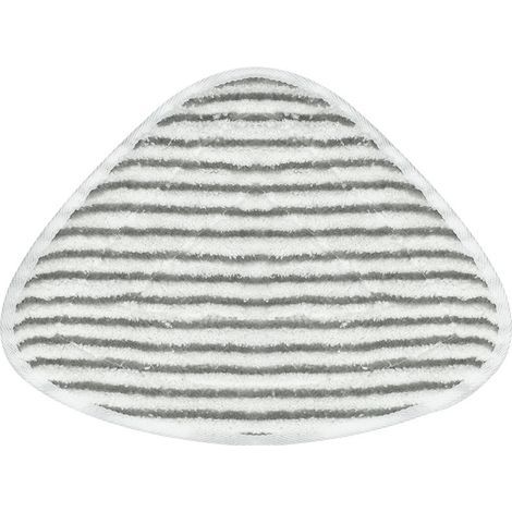 5 chiffons de remplacement (gris), Accessoire de housse de balai vapeur en microfibre pour les nettoyeurs vapeur Microtronic Thermal Jet (1/5)