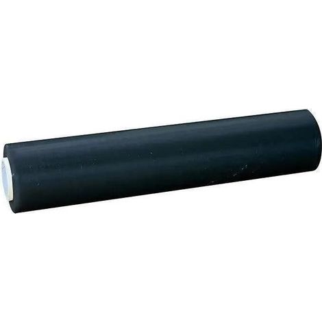 Pack-move Stretchfolie schwarz 0,45 m x 300 m widerstandsfähig
