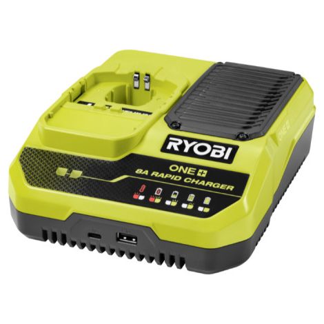 RYOBI Chargeur rapide 18V One+ - 8.0Ah - RC18180 (1/6)