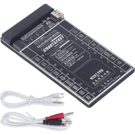 Carte d'activation de batterie avec chargeur intégré et outil intelligent 2 en 1 pour smartphone Android (1/5)