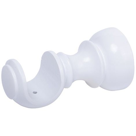 SUPPORT BOIS ABIE BL2 BLANC - 20 MM