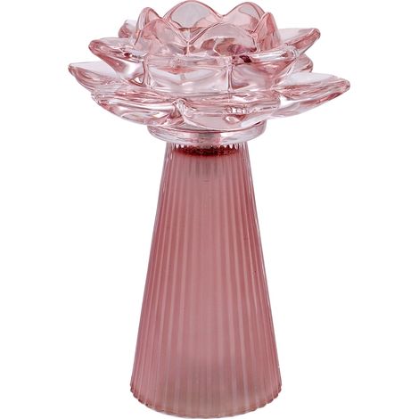 Linea Due Lume LED Fiore Loto Grande Rosa 14,6 x 20,6 cm – Lampada Decorativa Interni e Atmosfere Relax