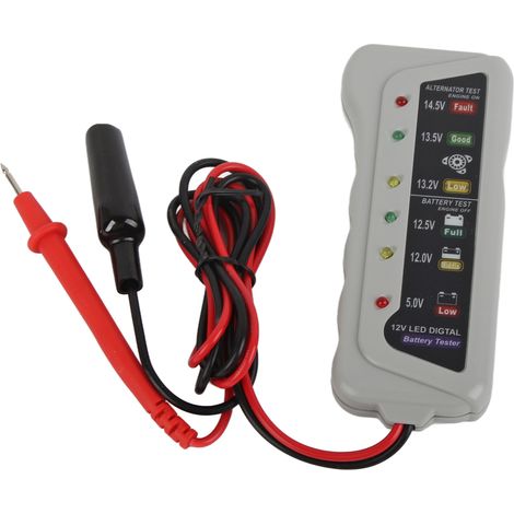 Testeur de batterie voiture 12V/24V - Chargeur entretien stockage 14.8V - Analyseur système vérificateur outil (1/5)