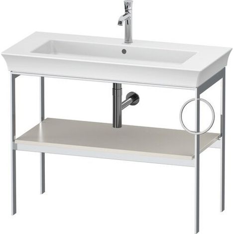 DURAVIT WT4544R3939 Console métallique autoportante White Tulip (1/2)