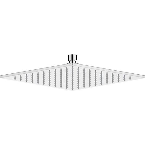 Tête de douche carrée finition chrome 300 x 300 mm KEUCO