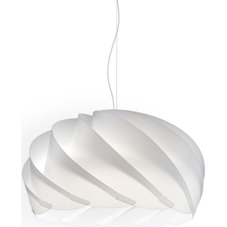 Weiße Aufhängung aus verchromtem Metall Cm. 55 x 35 Std (1/2)