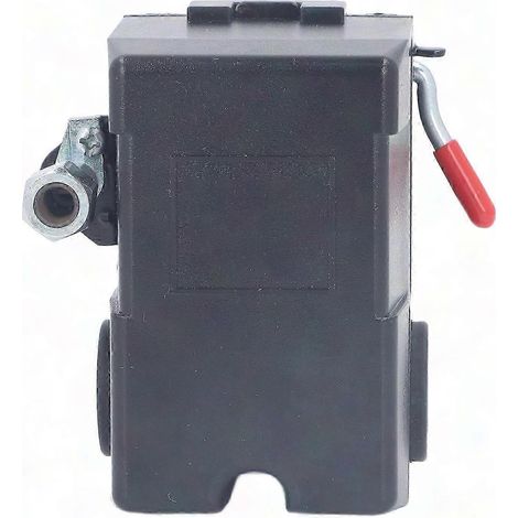 Universeller Druckschalter für 6-8 kg Luftkompressoren, 4 Anschlüsse, 95-125 PSI, automatisch, 1/4 Zoll NPT, 20 A Wechselstrom (1/5)