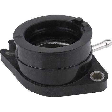 Durite d'admission carburateur compatible Yamaha TT-R 225 XT225 - Modèle en plastique noir, fixation adaptée, 1 pièce (1/4)
