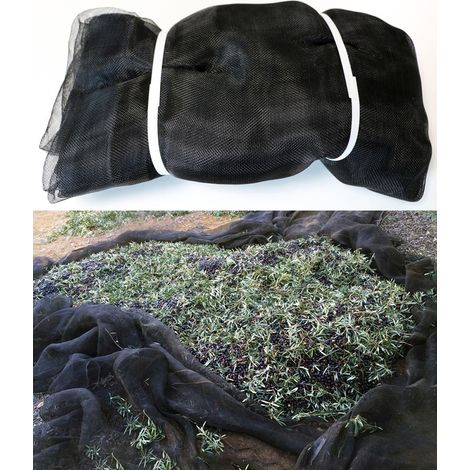 Manta para aceitunas - Negro - 5x10 m