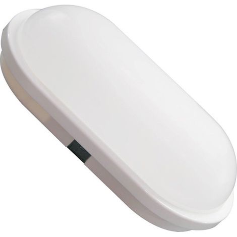 Applique LED Murale 20W Blanche Ovale IP65 - Unité / Blanc Neutre - SILUMEN (1/5)