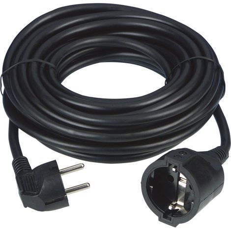 REV Prolunga da 10 m con spina angolare, 3680 W, colore: nero (1/4)