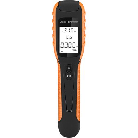 Wattmètre optique haute précision Détecteur fibre rechargeable 9 longueurs d'onde avec reconnaissance fréquence Lampe LED intégrée Auto-étalonnage Pour installateur réseau (1/5)