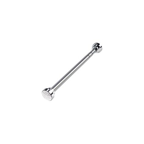 Tringle Extensible de 40 à 55 cm pour Rideau de Douche, Ensemble de Tringles Télescopiques sans Perçage en Acier Inoxydable pour Salle de Bain, Placard, Armoire, Porte, Cuisine (1/5)