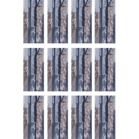 Lot de 12 autocollants pour carrelage, imperméables, en PVC, auto-adhésifs, pour sols et murs, accessoires de cuisine (KIT045) (1/5)