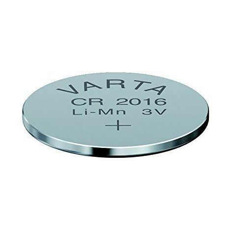 Micropila lithium cr2016 3v varta (blister 5 unid.) ø20,0x1,6mm