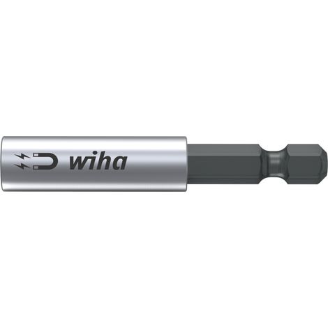 Wiha Bithalter magnetisch extra starker Magnet 1/4" 60 mm