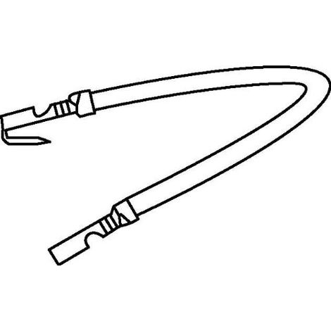HAGER TEHALIT. BRAP CÂBLE COUCHER TERRE 300 MM L4182GNGE