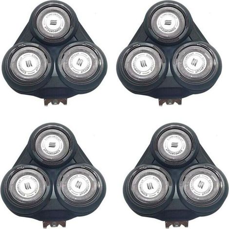 4 Lames De Rechange Compatibles Rasoirs Electriques Series S5000 S5370 S5010 S5011 S5050 S5560 (1/4)