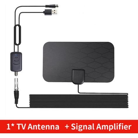 3000 miles 1080p HD Digital TV Antenna DVB-T2 TV Antenna with Amplifier (1/5)
