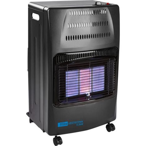 Güde mobiler Gasheizer GGH4200K 3 Heizstufen Keramik Heizelemente 4,2KW 5/11kg (1/5)
