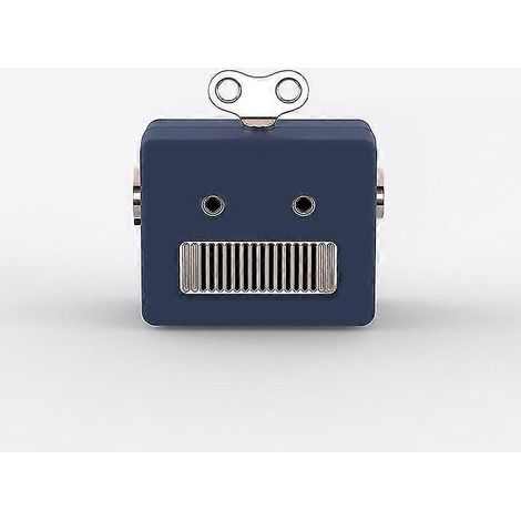 Mini enceinte Bluetooth mignonne (bleue) (1/5)