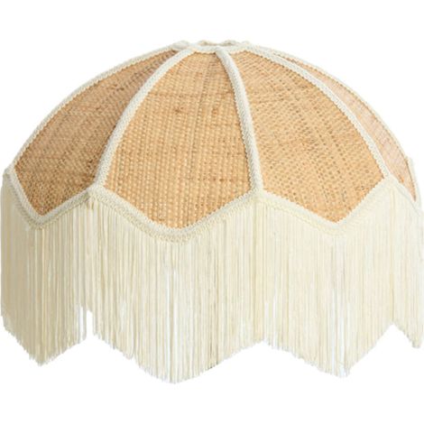 Light & Living - paralume - Malacia - beige - raffia tessile - Ø