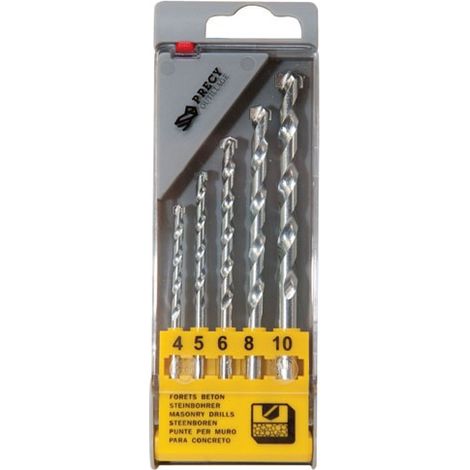 Tivoly Coffret Pro Forets Carbure Percage Béton