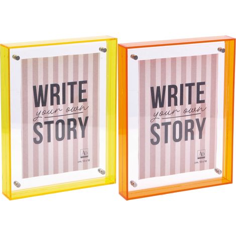 Ad Trend Portafoto Nieto Ass. 13 x 18 Cm Acrilico Multicolor 1 Pz