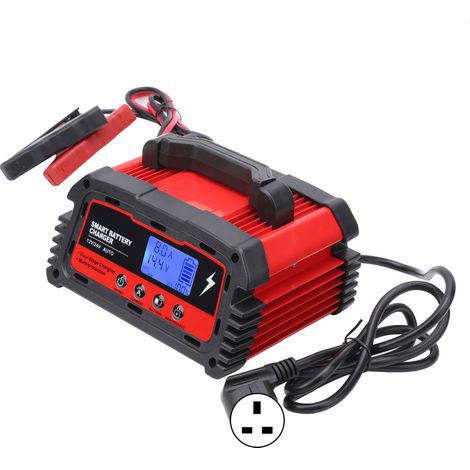 Chargeur de batterie auto 10A 110V-220V, prise UK, chargeur voiture universel, alimentation 220V, accessoire auto standard anglais (1/5)