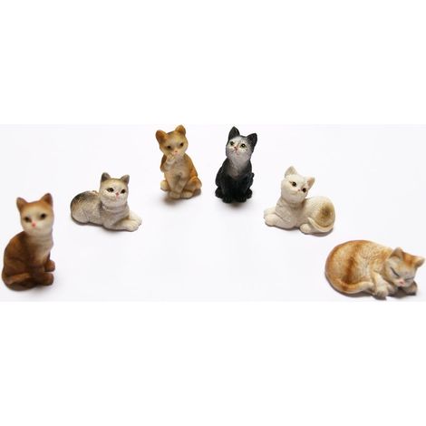 BUSTA GATTO SINGOLO  PER PRESEPI O MODELLISMO