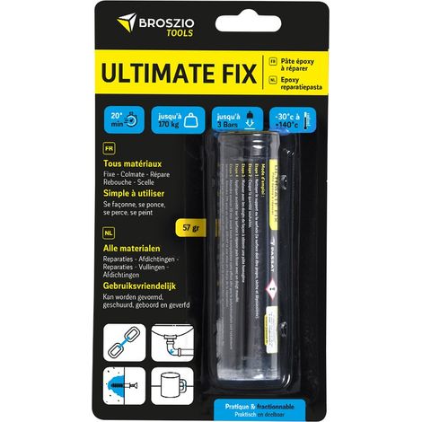 ULTIMATE FIX Pâte époxy pour fixer, réparer, reboucher tous matériaux - Broszio Tools (1/5)