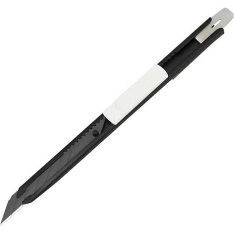 TAJIMA Cutter Premium Series - 9 ou 18 mm - 9 mm - Bouton poussoir