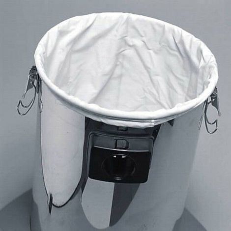 Lavor Filtre en nylon élastique pour aspirateur eau et poussière Diamètre 35-40 cm Empêche la pénétration de poussières fines Hauteur 36 cm (1/2)