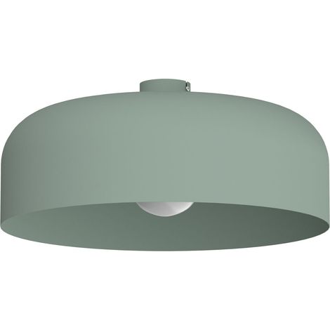 LUMICOM  TUZZI Plafoniera, 1xE27, max 42W, metallo, verde iceberg, D.50cm