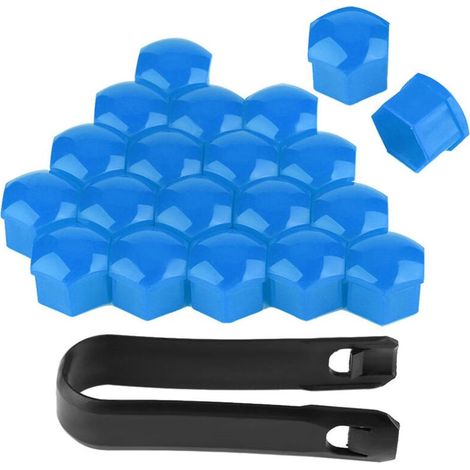 Cache-écrous Roue - 19 mm - Nylon PA66 - Protection Antirouille - Lot de 20 (1/5)