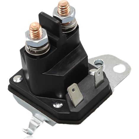 Relais de démarreur pour tondeuse 12V compatible avec Cub Cadet XT1 XT2 Enduro RZT LT1 ZT1 ZT2 pour MTD Troy-Bilt pour Machines Craftsman Yard Man Zero Turn 725-06153A 725-06153 (1/5)
